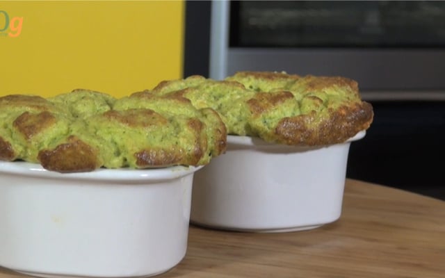 Soufflé de courgettes