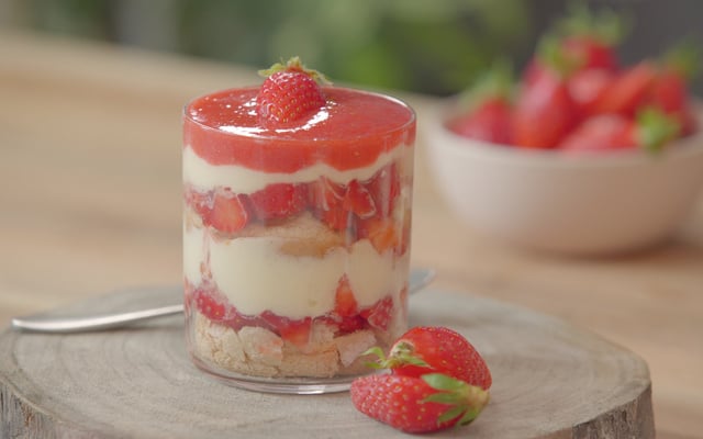Tiramisu aux Fraises du Périgord IGP
