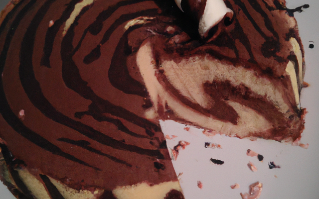 Gâteau choco-vanille