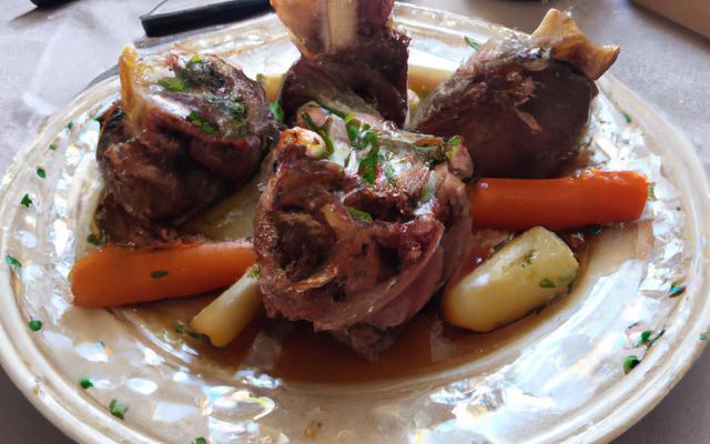 Gigot d'agneau rôtie