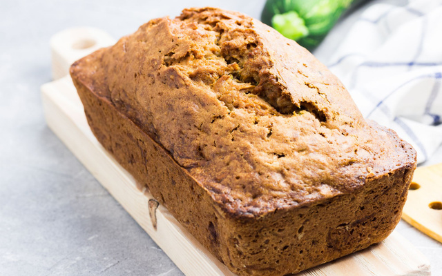 Cake au chèvre et aux courgettes