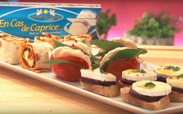 3 recettes apéritives En cas de Caprice