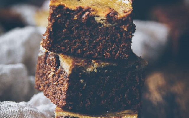 Cake marbré choco-pistache