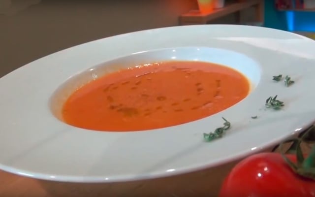 Soupe de tomates rapide