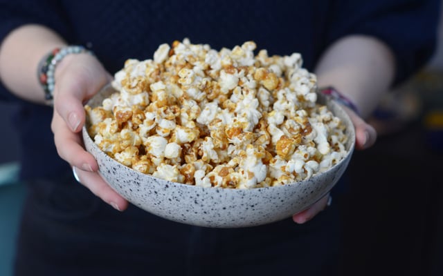 Pop-corn au caramel