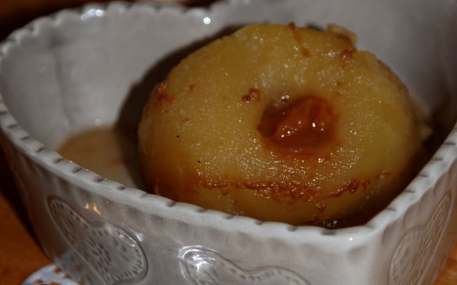 Papillotes de pommes au caramel beurre salé