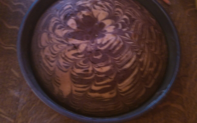 Gâteau tigré ou zebré