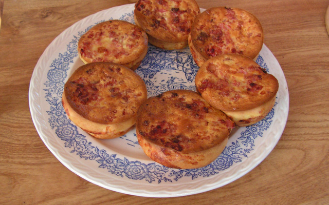 Quiche sans pâte jambon et gorgonzola