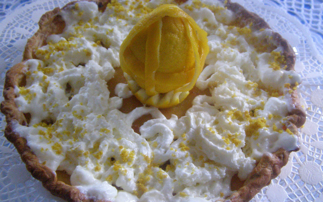 Tarte citrons - chantilly