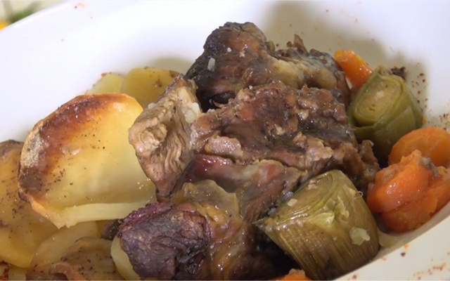 Baeckeoffe, viandes et légumes mitonnés au Riesling