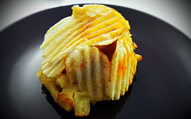 Faux bowl cake façon Mac and Cheese