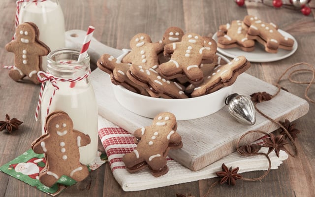 Bonhommes aux épices de Noël et au Nutella®