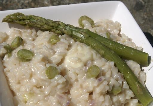 Risotto aux asperges vertes