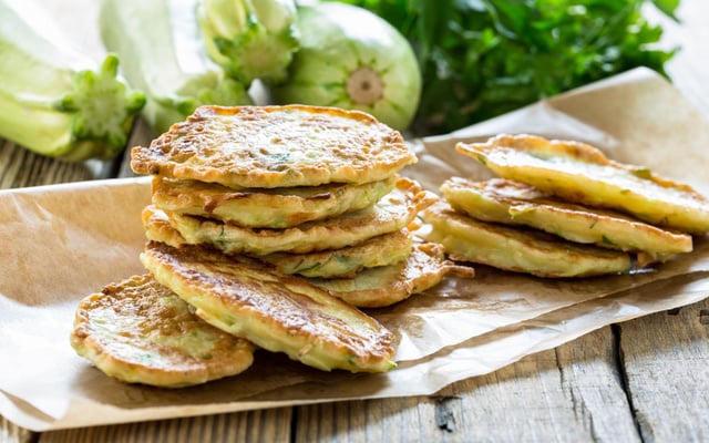 Beignets de courgettes râpées faciles