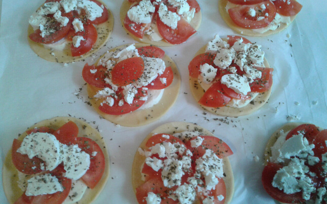 Tartelettes à la tomate et au chèvre