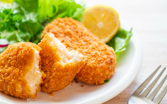 Croquettes de crabe au lait de coco