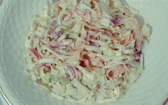 Coleslaw traditionnel et ses variantes
