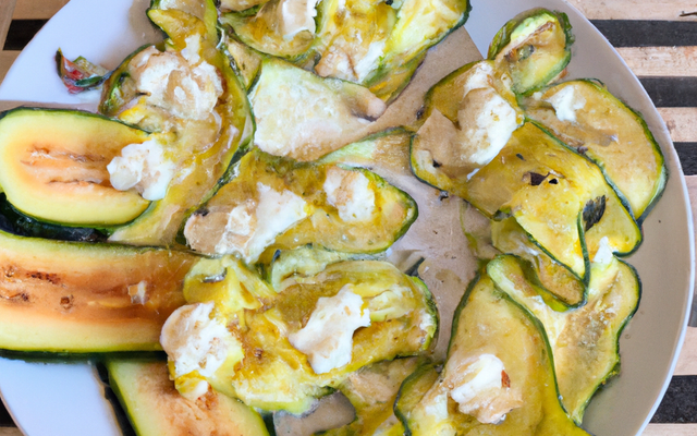 Papillons ricotta et courgettes