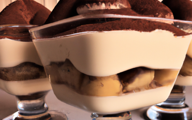 Verrines de tiramisu