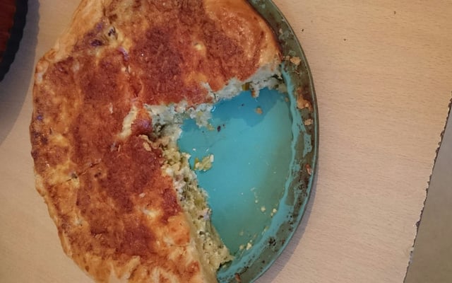Quiche aux poireaux facile