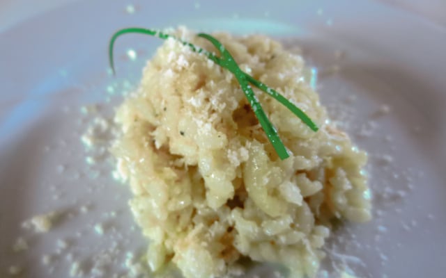 Risotto aux oignons et au parmesan