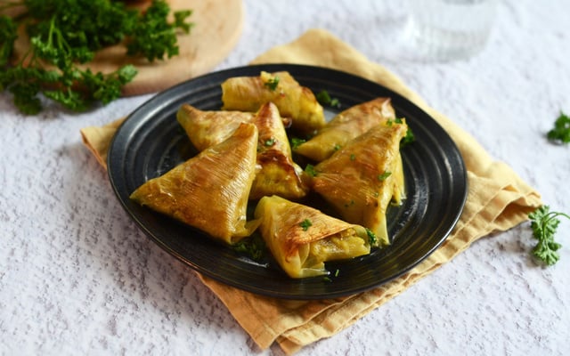 Samoussas de poireaux