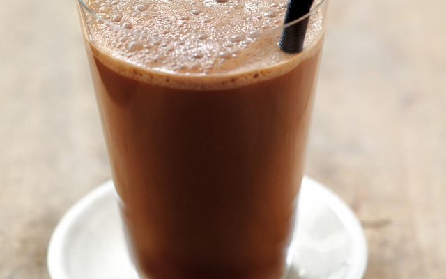 Lait frappé à la noisette