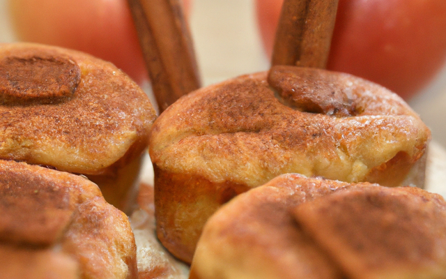 Petits cakes aux pommes cannelle
