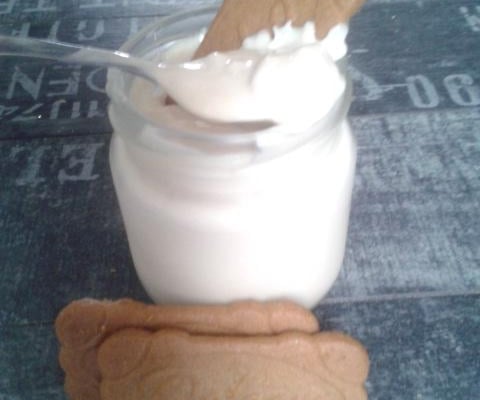 Yaourt arabica aux spéculoos