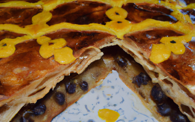 Galette des rois aux myrtilles et au chocolat blanc