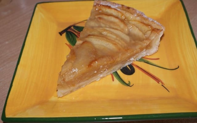Tarte aux pommes vergeoise