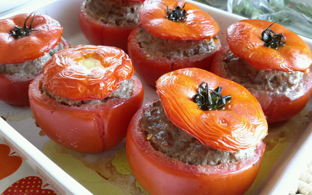 Tomates farcies sans sel