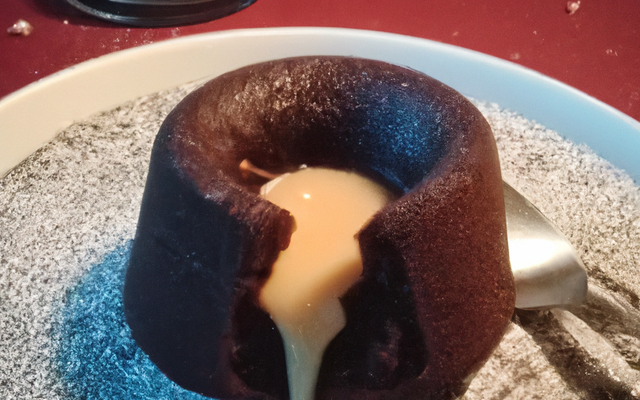 Fondant au chocolat délicieux