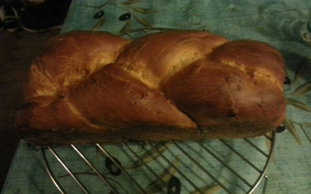 Brioche tressée nature