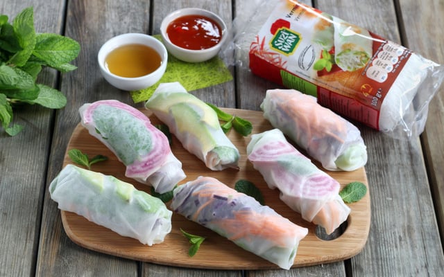 Rouleaux de printemps veggie