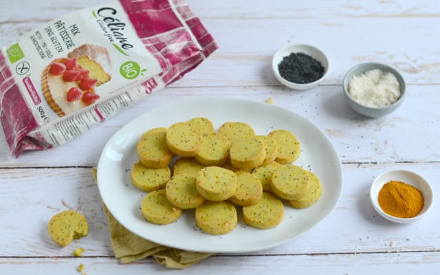 Sablés salés sans gluten