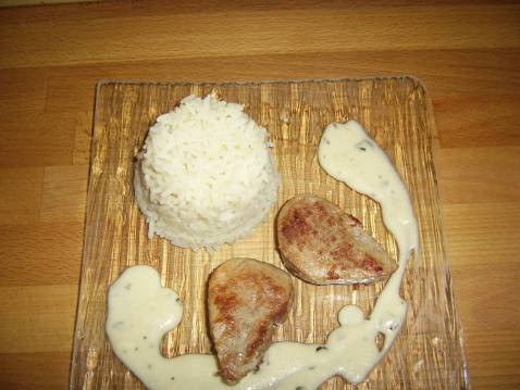 Filet mignon de porc au parmesan