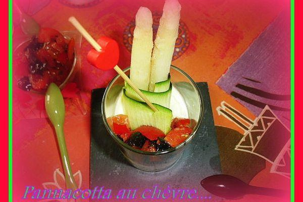 Panna cotta au chèvre