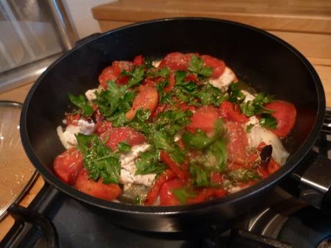 Filets de dinde à la méridionale