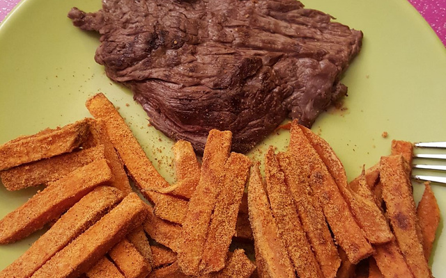 Frites de patate douce