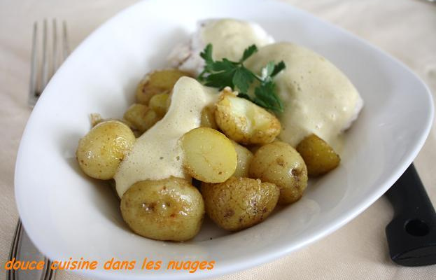 Grenailles de l'île de Ré et Colin au sabayon de cognac