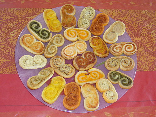 Palmiers à l'échalote