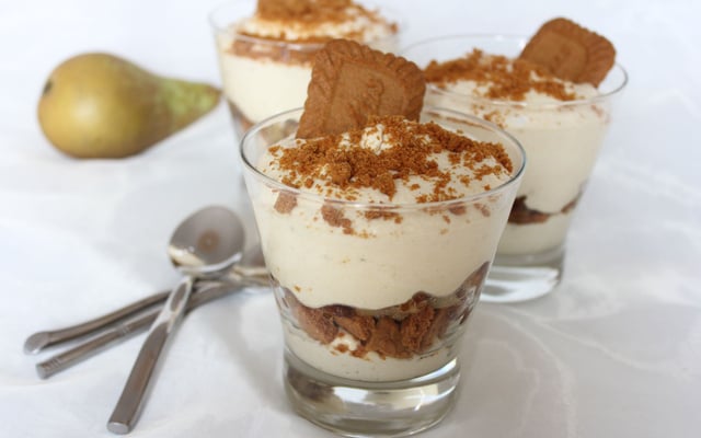 Tiramisu poire spéculoos
