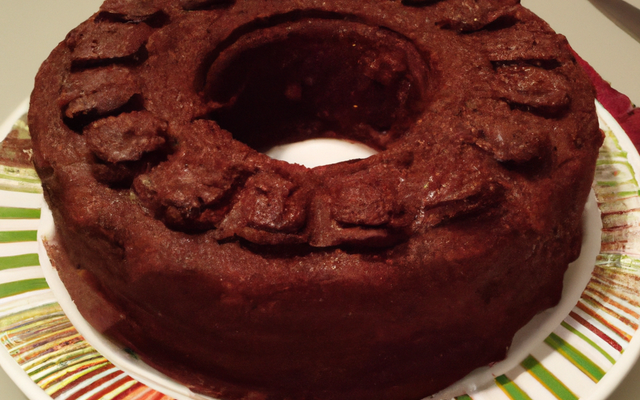 Gâteau au chocolat délicieux