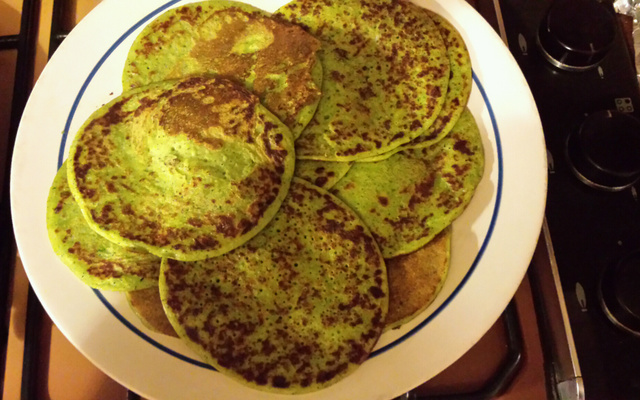 Crêpes à la courgette