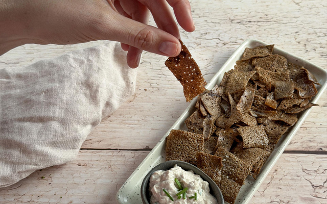 Chips de galettes de sarrasin