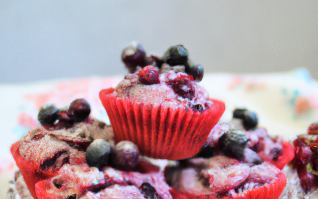 Cupcakes fruits rouges