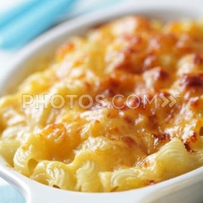Gratin de pâtes au Bresse Bleu