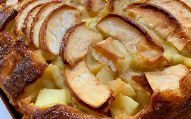 Cake aux pommes classique