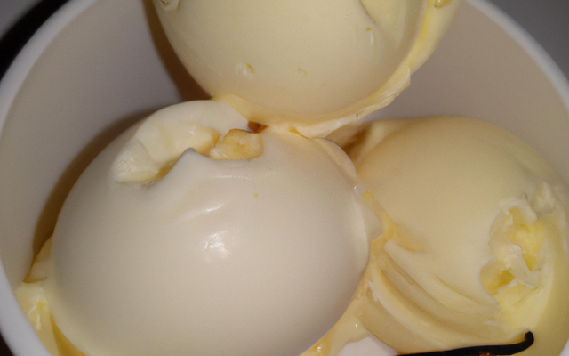 Glace à la vanille facile